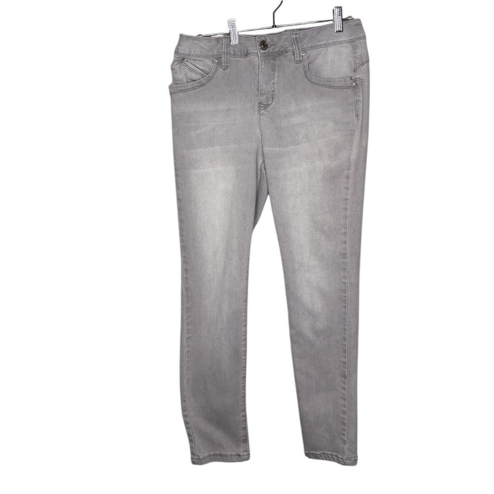 Royalty for me wanna betta butt grey midrise skinny jeans size 10